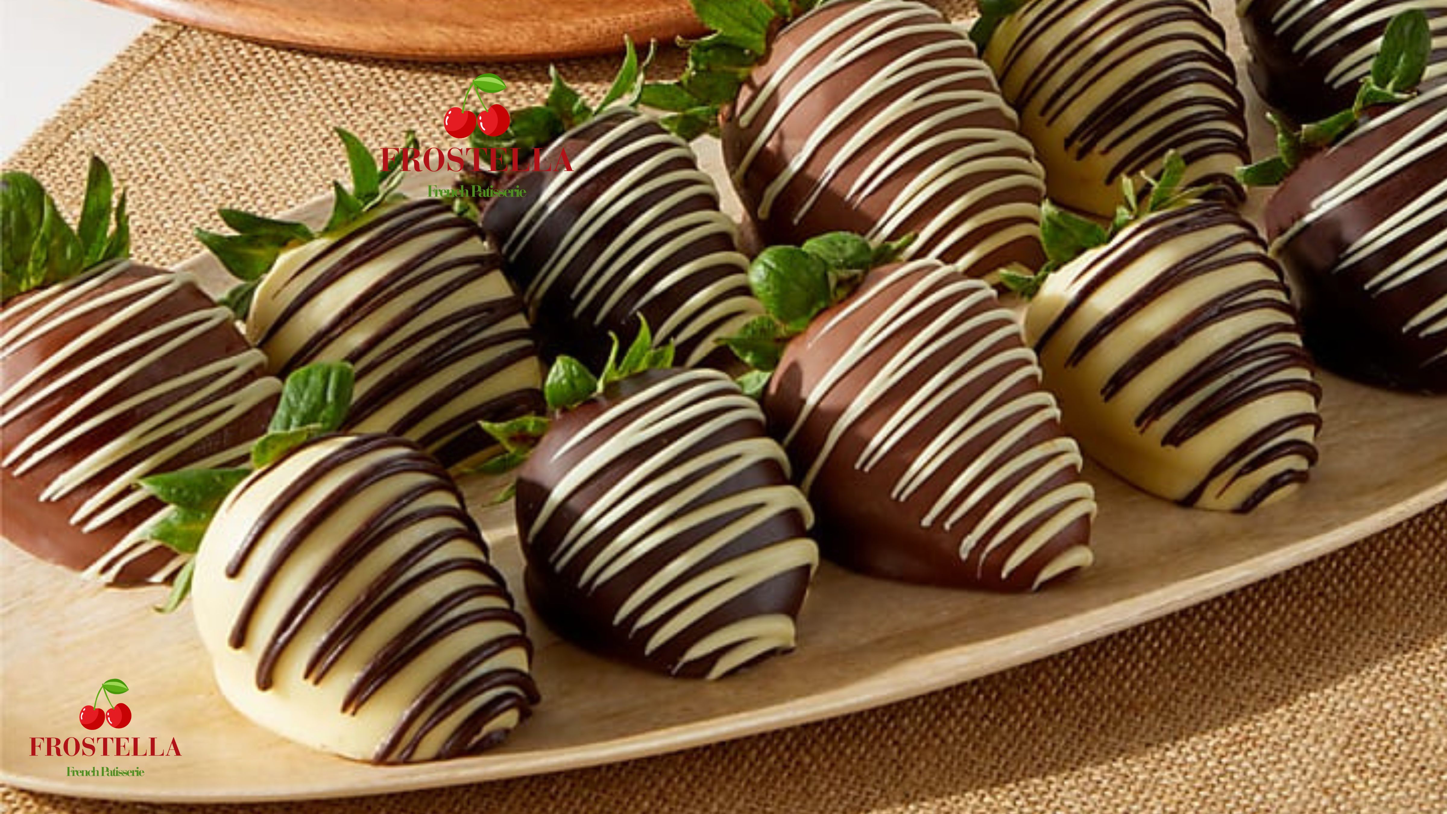 Strawberry Dipped (6 Pcs) - Frostella dessert Minnesota
